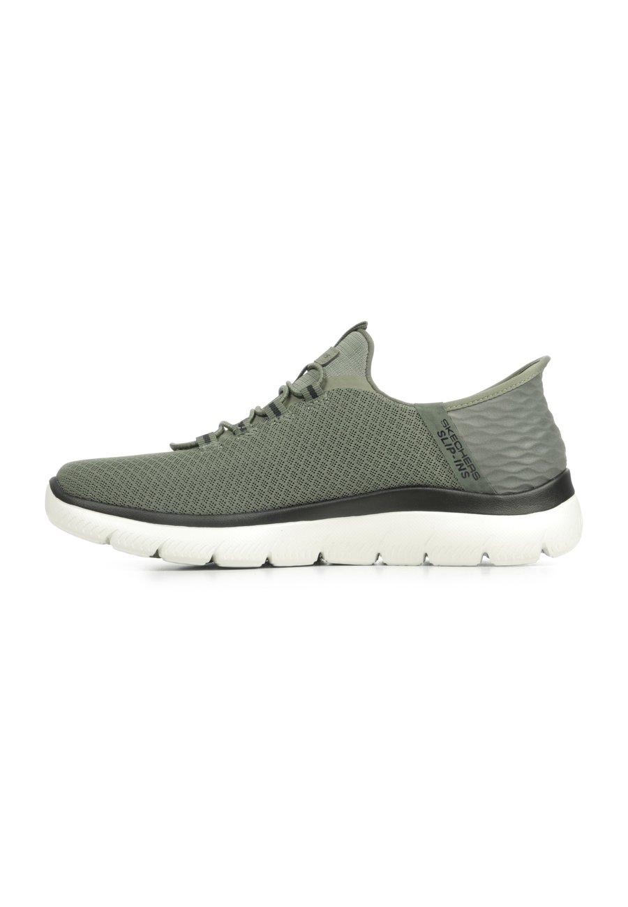 Кроссовки Skechers Slip-ons, Olive Black/Olive