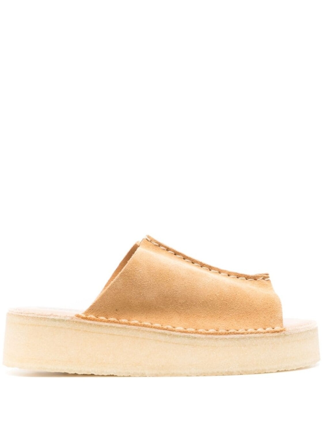 

Clarks Originals шлепанцы на танкетке, нейтральный цвет