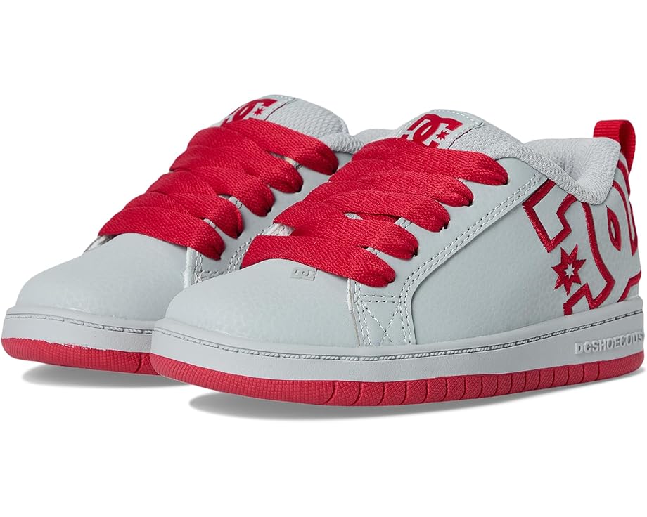 

Детские кроссовки DC Kids Court Graffik (Little Kid/Big Kid), Grey/Red 2