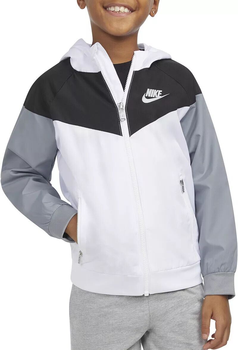 

Куртка Windrunner для мальчиков Nike для малышей, белый