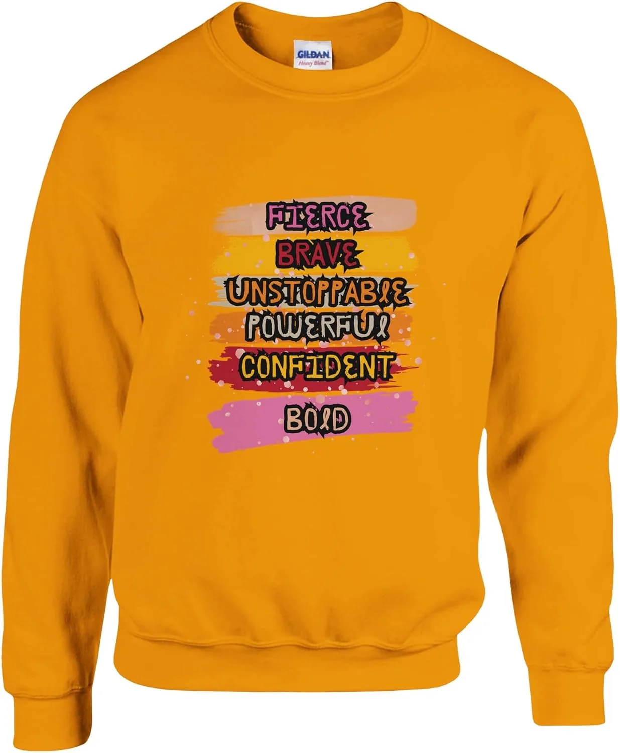 

Классический унисекс свитшот с принтом