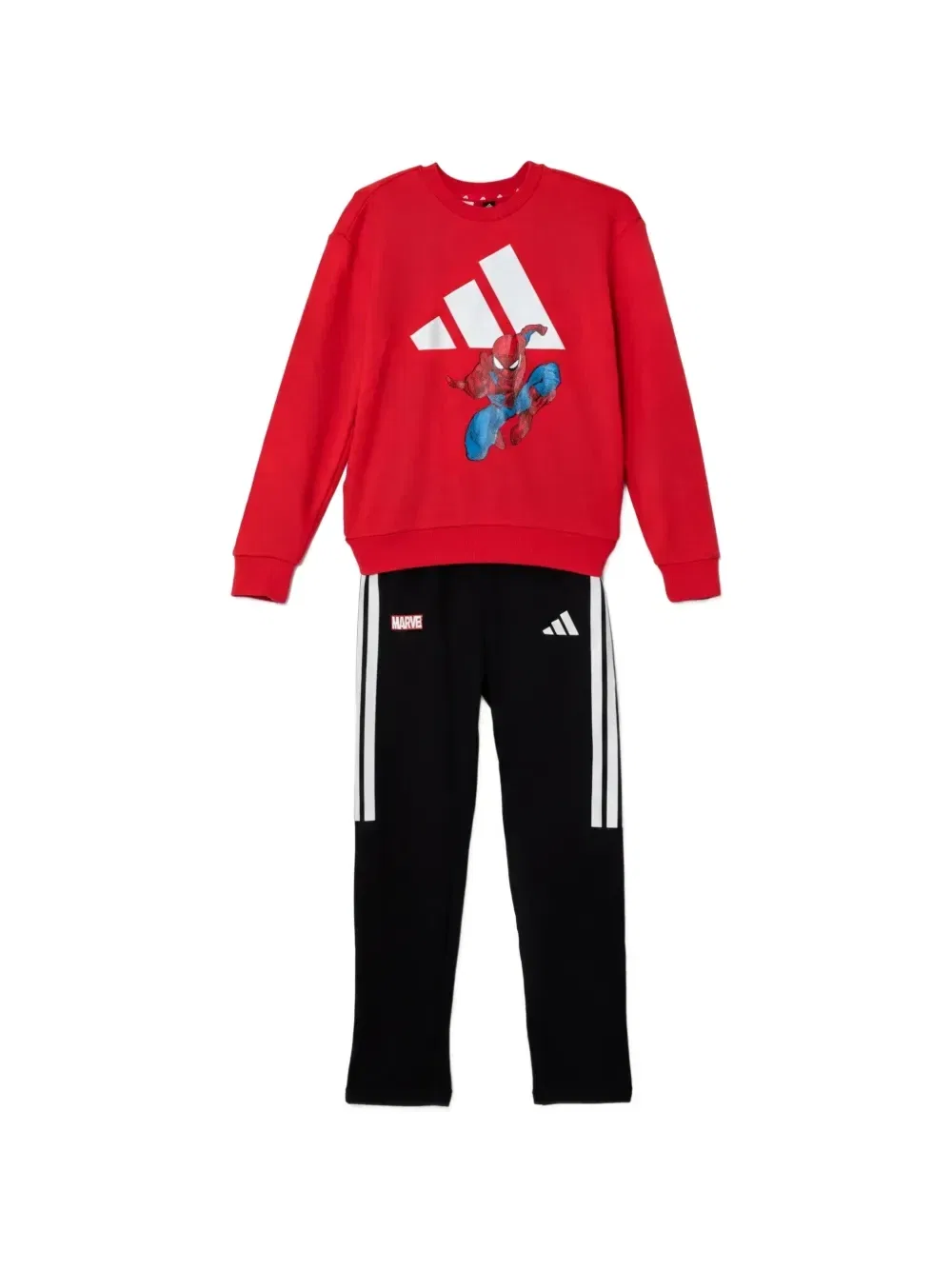 Спортивный костюм Spider-Man Adidas Kids, красный