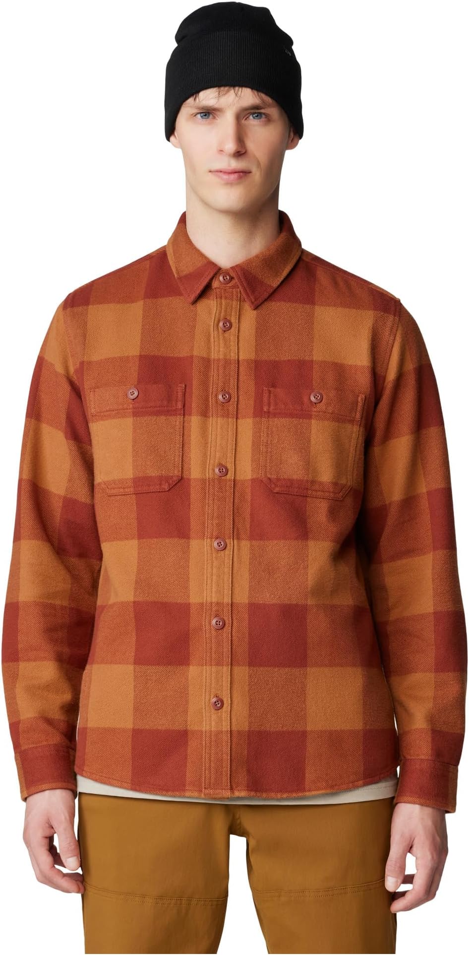 

Рубашка Mountain Hardwear Plusher Long Sleeve Shirt, цвет Iron Oxide Tatanka Check Print