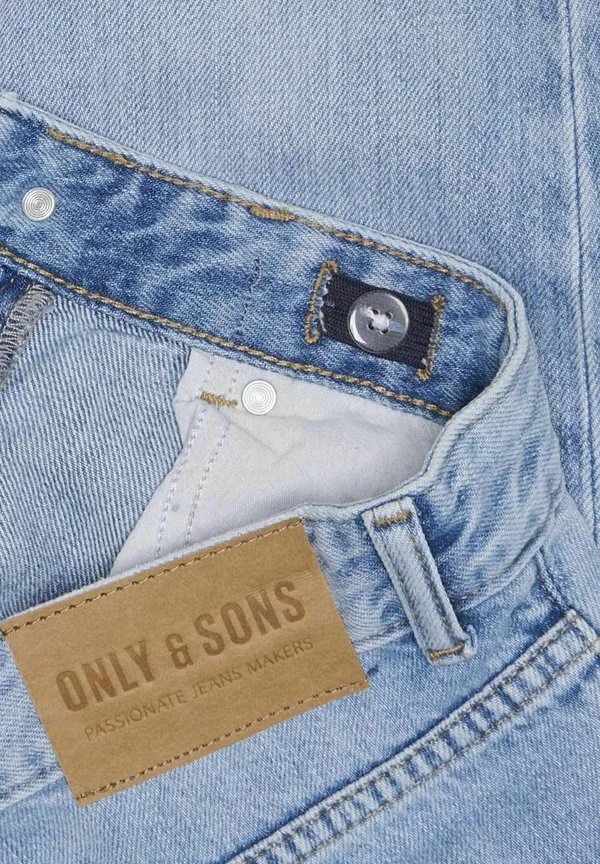 Джинсы прямого кроя Only & Sons Junior, Light Blue Denim — фото 3