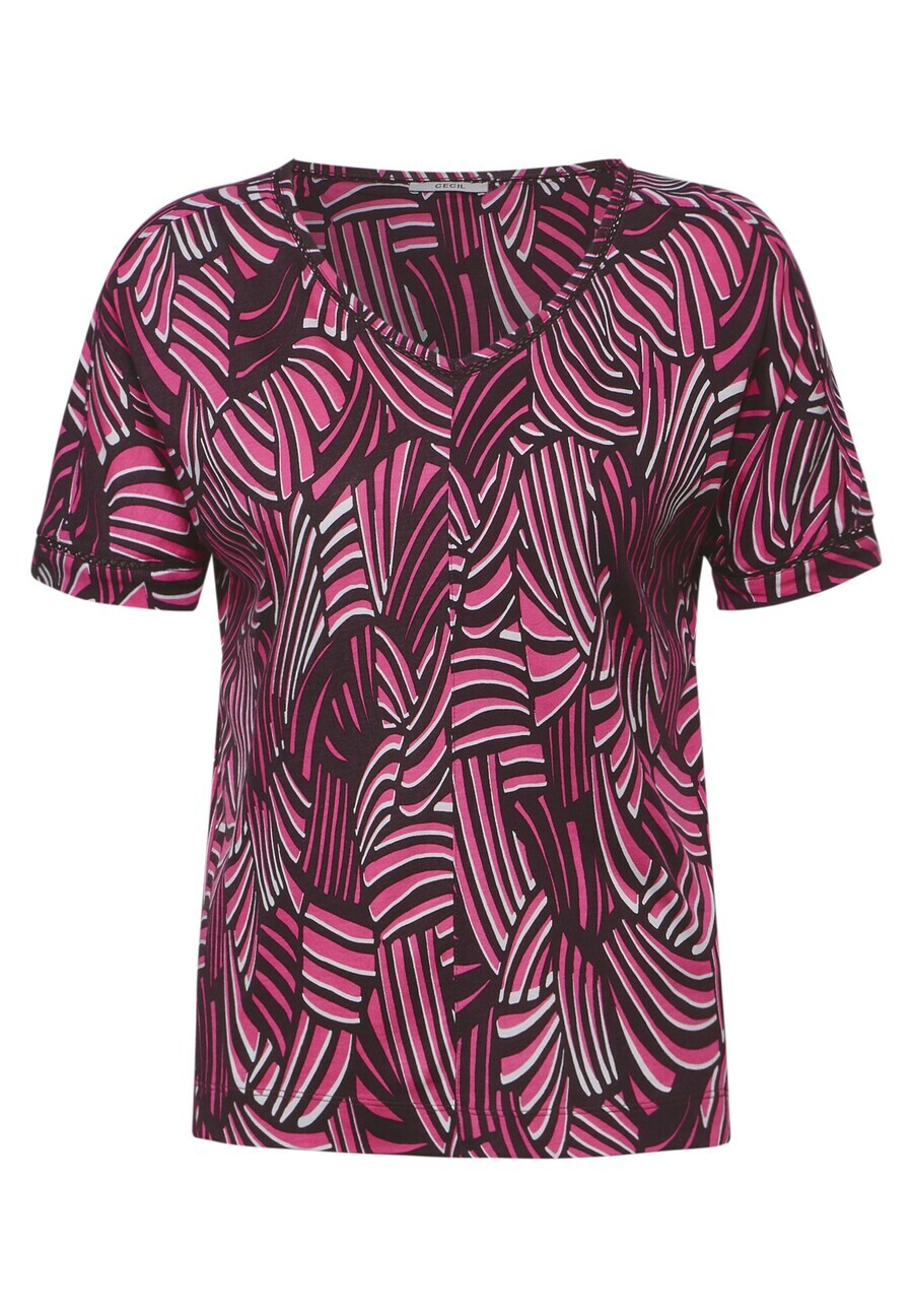 

Футболка CECIL Shirt, цвет aubergine