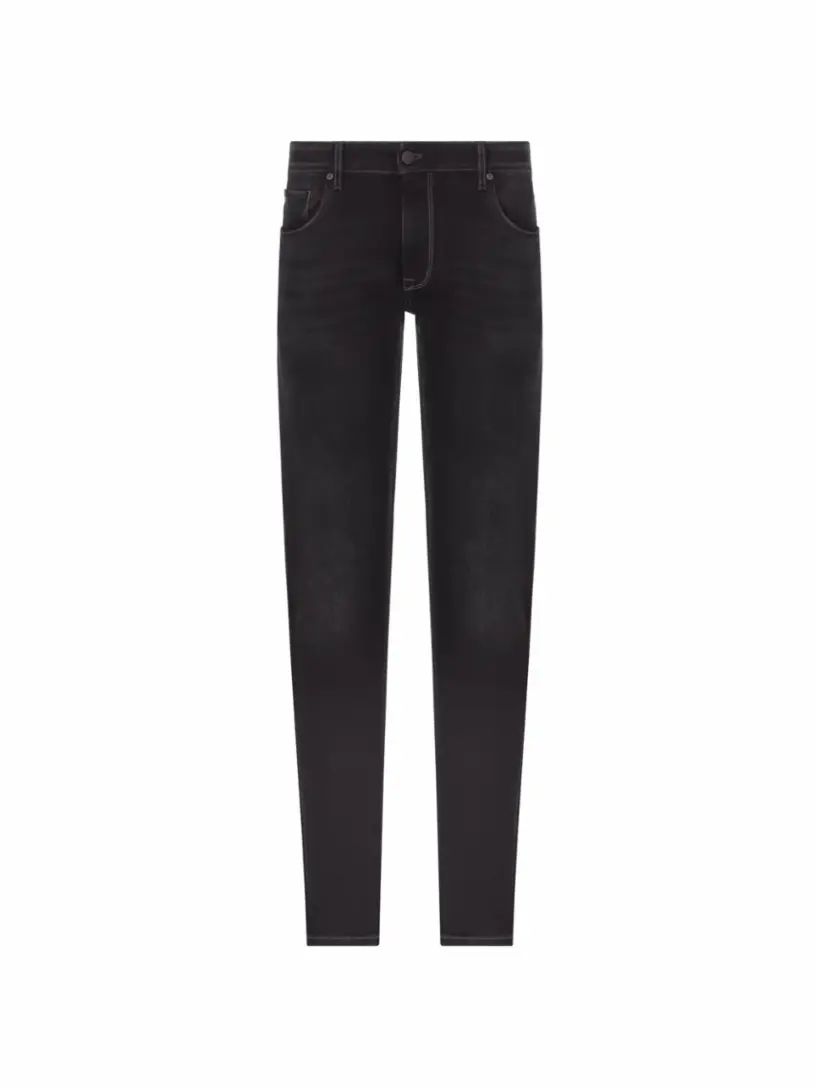 

Зауженные джинсы с логотипом Pantaloni Torino, черный
