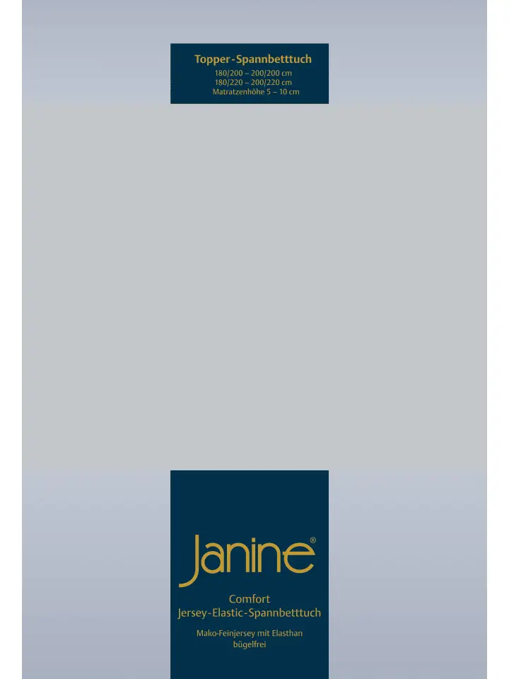 

Простыня Janine, серебряный, Серый, Простыня Janine, серебряный