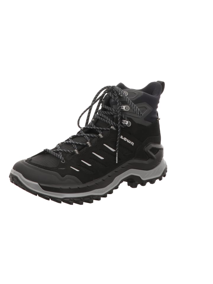 

Ботильоны на шнуровке черного цвета LOWA