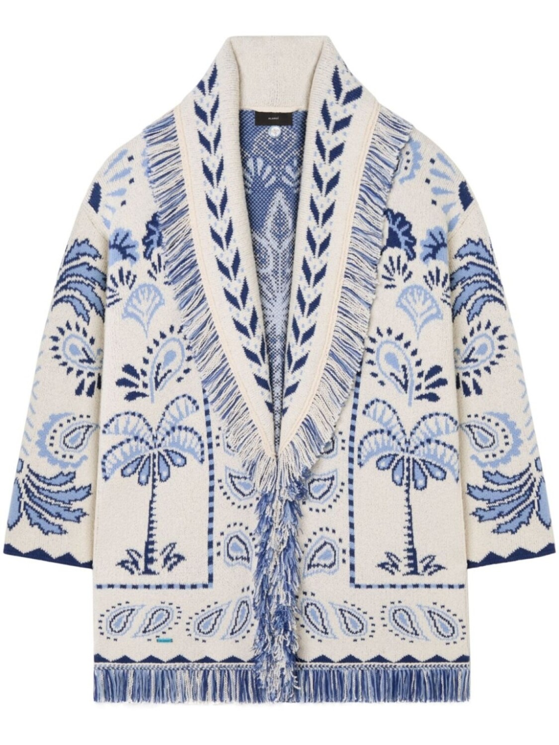 

Alanui кардиган Wild Wonder Foulard, белый