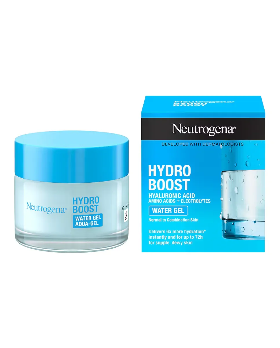 Гель для умывания Neutrogena — Водный гель Hydro Boost для нормальной и смешанной кожи, 50 мл — фото 2