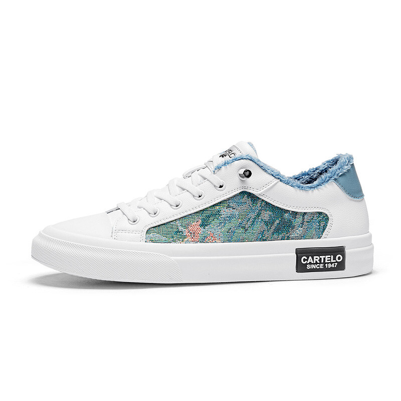 

Кроссовки CARTELO Skateboard Shoes Men Low-Top, бежевый