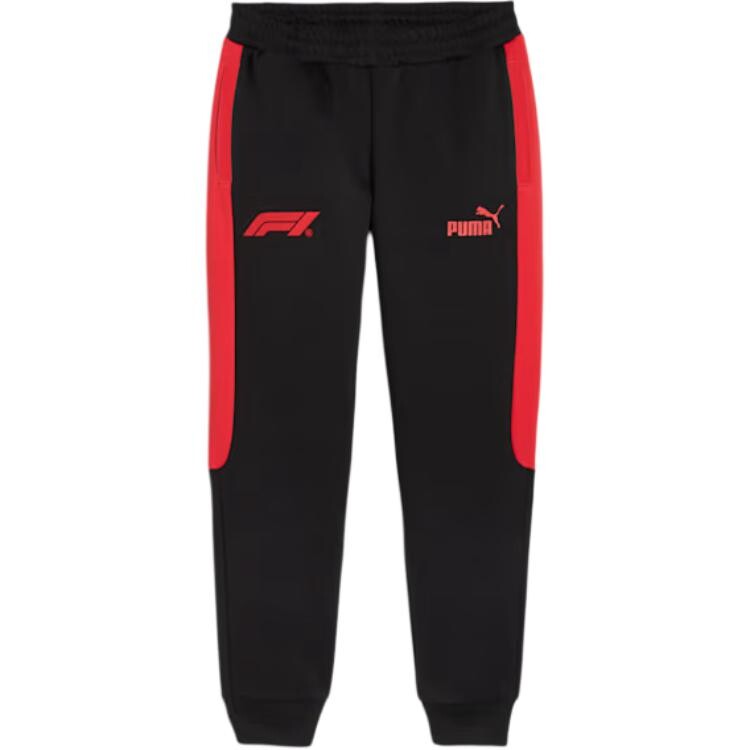 

F1 Повседневные брюки мужские черные Puma, черный