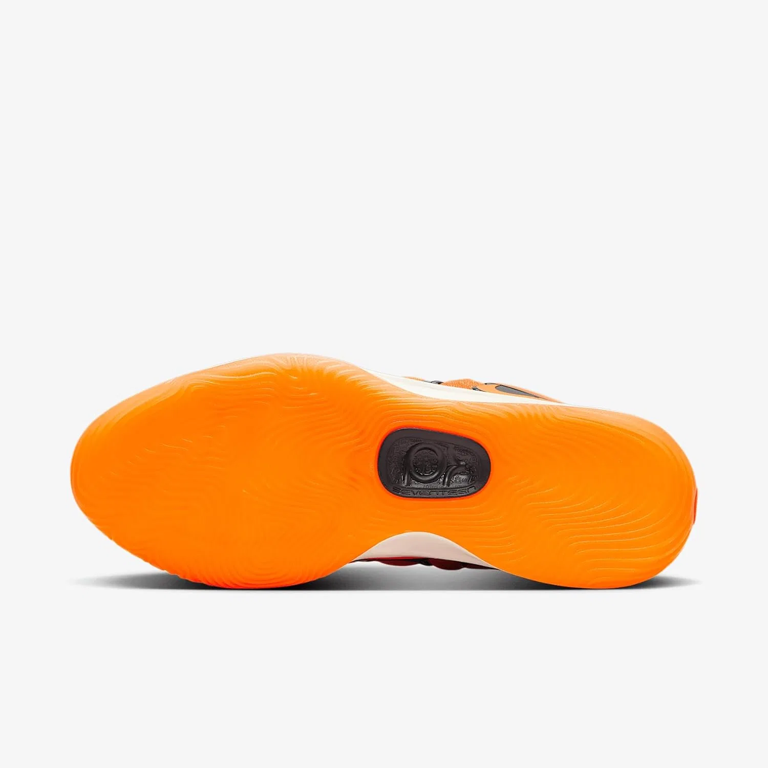 Мужские баскетбольные кроссовки Nike Kevin Durant 17, Safety Orange Total Orange Black Sundial — фото 2