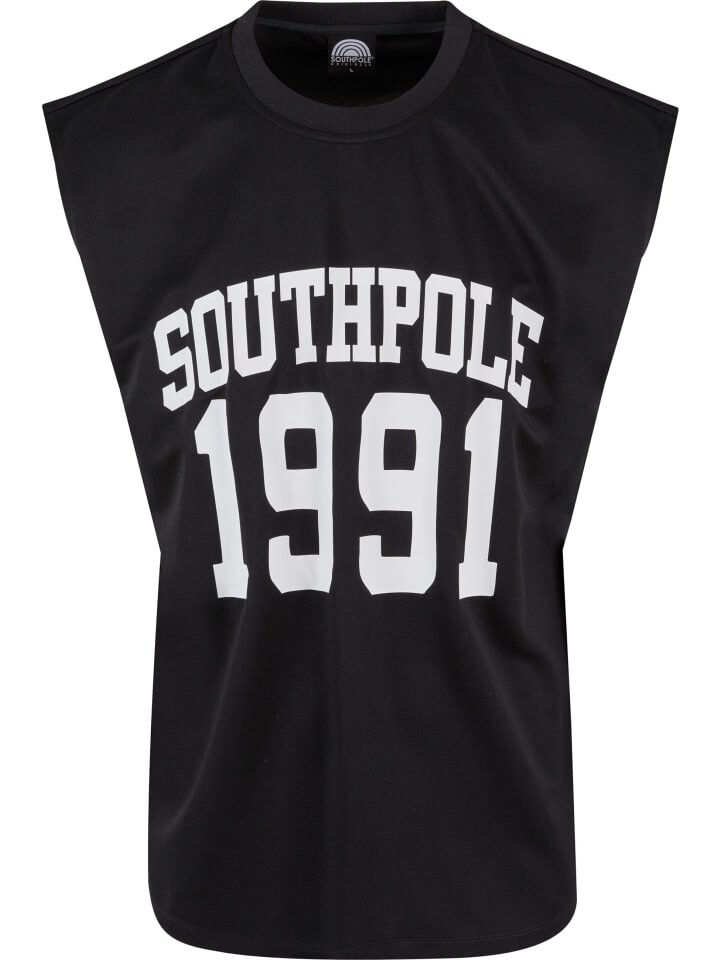 

Футболка Southpole Tank Tops, цвет black/white