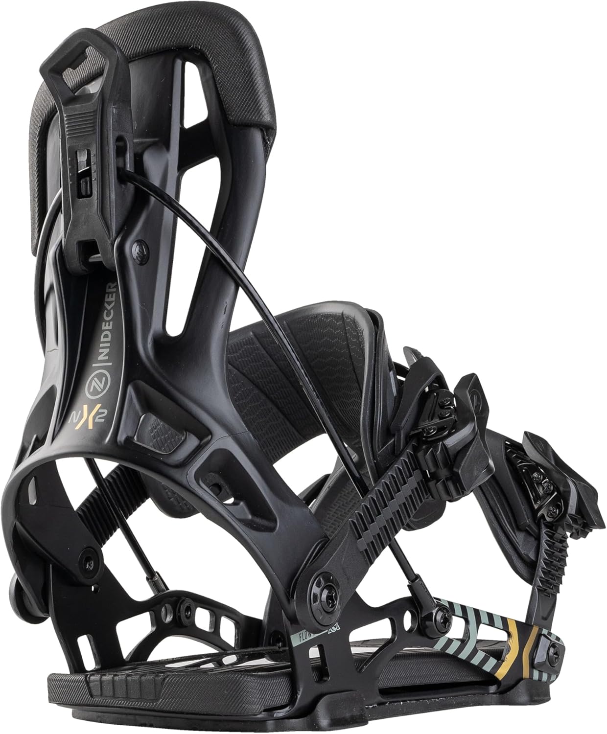 

Крепления для сноуборда Nidecker Flow NX2 - универсальные, мощные, с алюминиевой базой и ремешком Fusion, Black, Черный, Крепления для сноуборда Nidecker Flow NX2 - универсальные, мощные, с алюминиевой базой и ремешком Fusion, Black