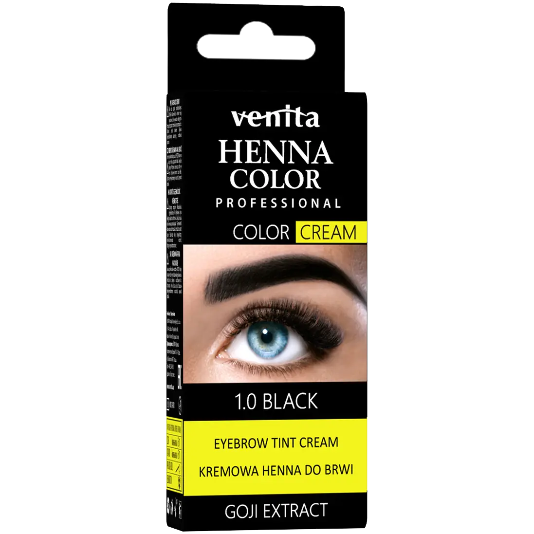 

Крем-хна для бровей черная Venita Henna Color, 15 мл