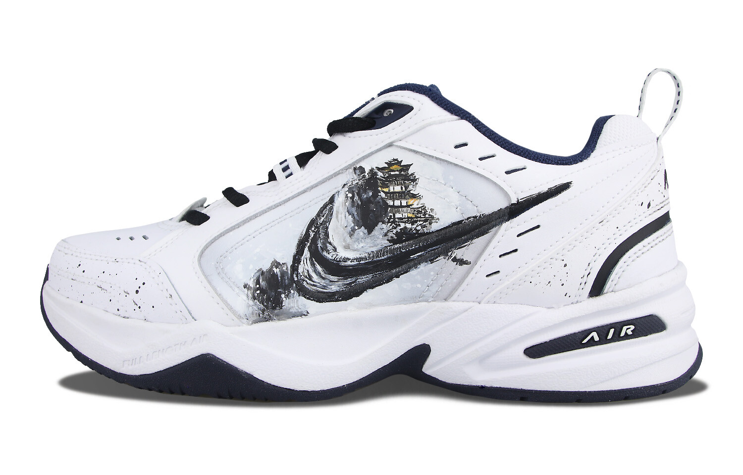 

Кроссовки Nike Air Monarch 4 Chunky Sneakers Unisex Low-Top Black