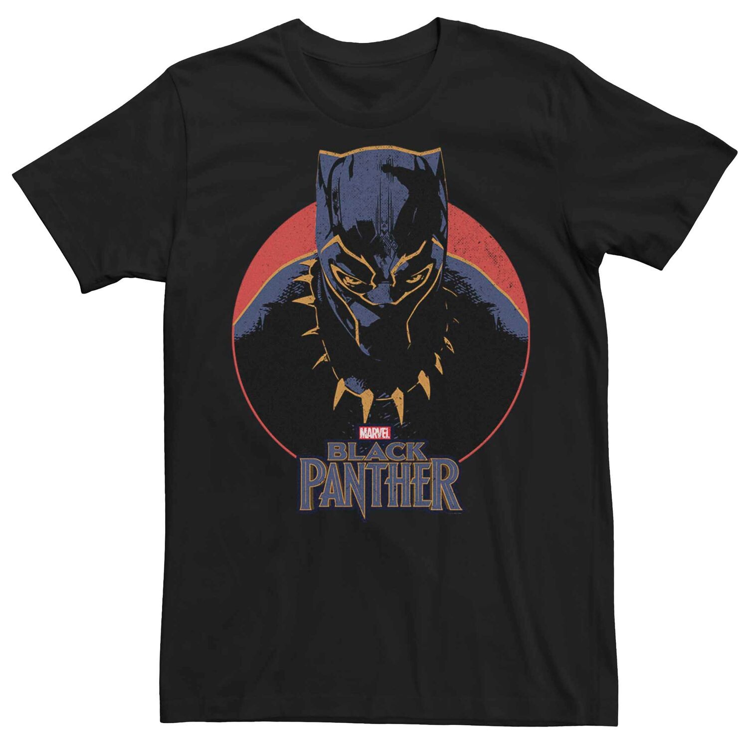 

Мужская футболка с комиксами Marvel Retro Black Panther Licensed Character