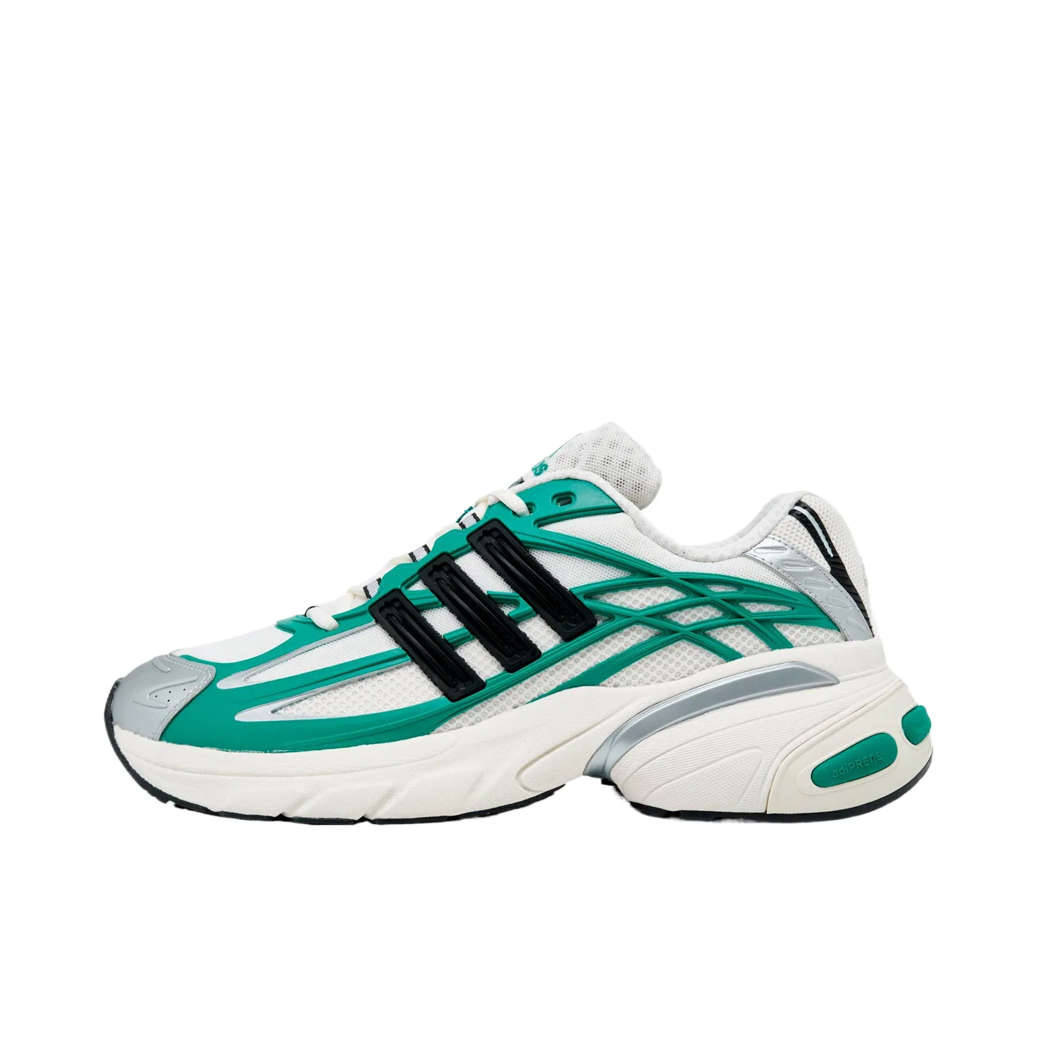 Кроссовки повседневные с амортизацией Adidas Adistar XLG 2.0 белый/черный/серебристый