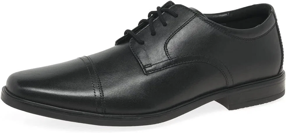 Туфли Clarks Men's Howard CapSHOES, Black (Black Leather)
