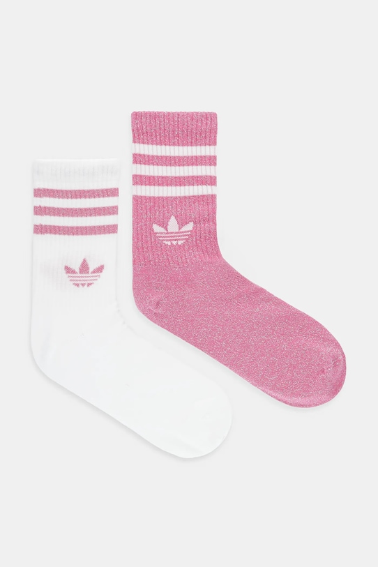 

Носки 3-Stripes 2 пары Adidas Originals, розовый