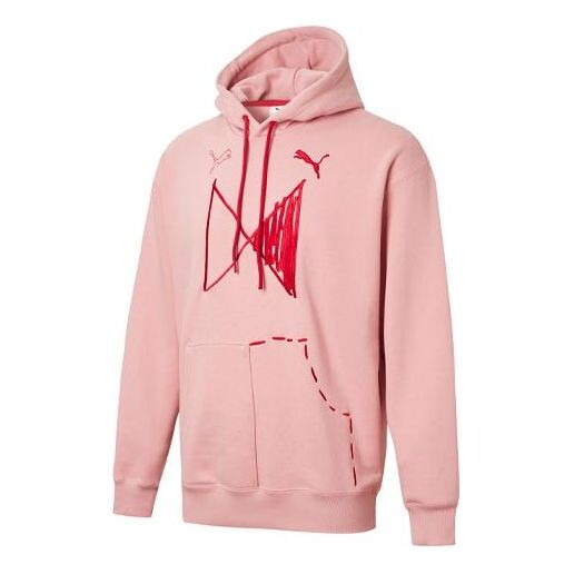 

Толстовка x michael lau printing knitting pink Puma, розовый