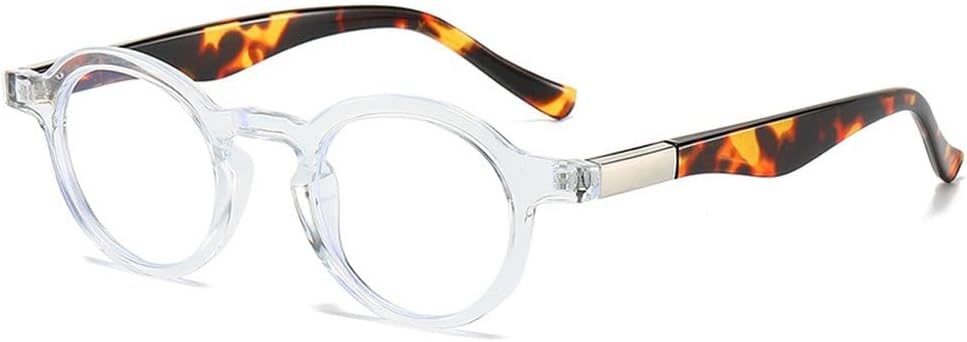 

Модные маленькие круглые двухцветные солнцезащитные очки для женщин в стиле ретро с прозрачными градиентными линзами и защитой от УФ-излучения UV400, а также солнцезащитные очки в стиле панк для мужчин SKFGNX, Transparent Clear