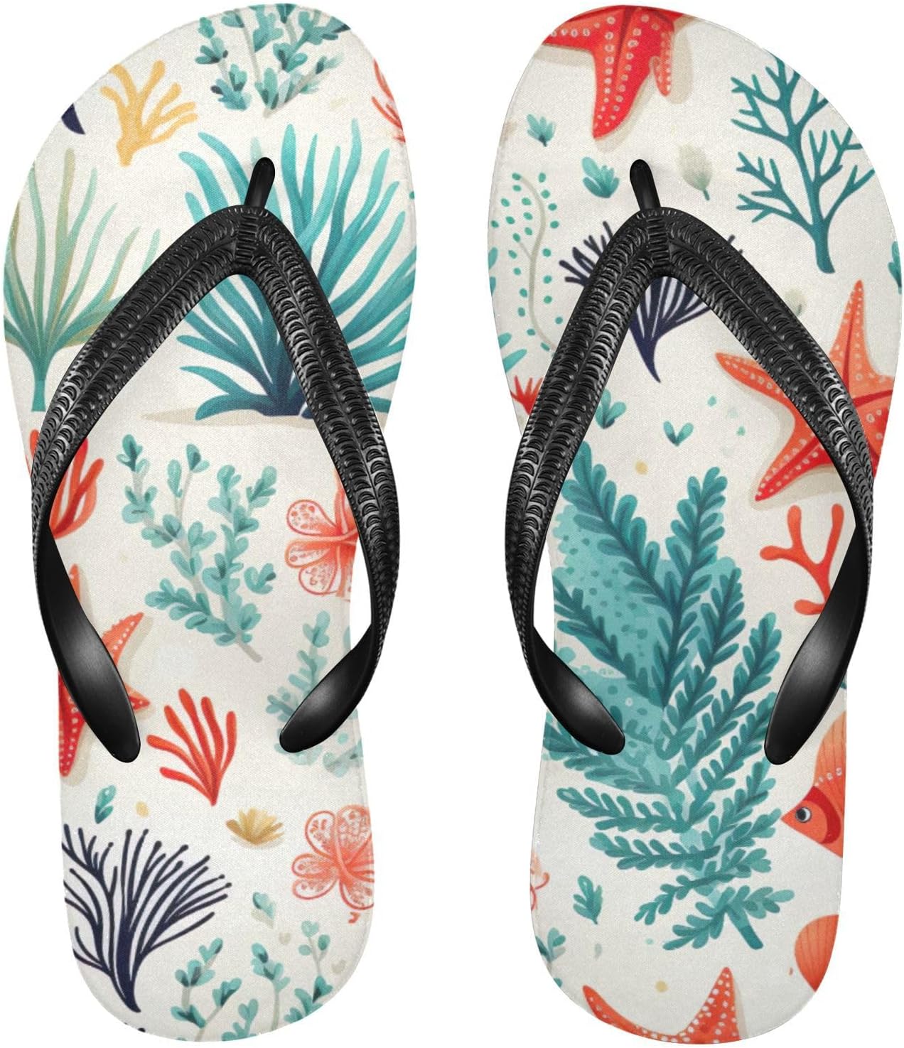 

Пляжные летние сандалии Seashell Starfish для женщин и мужчин, шлепанцы для душа Kfbe