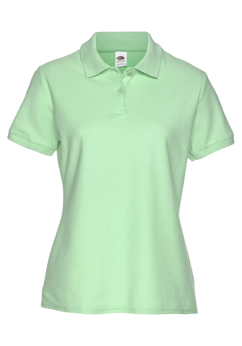 

Рубашка-поло Fruit of the Loom "Lady-Fit Premium Polo", мятный