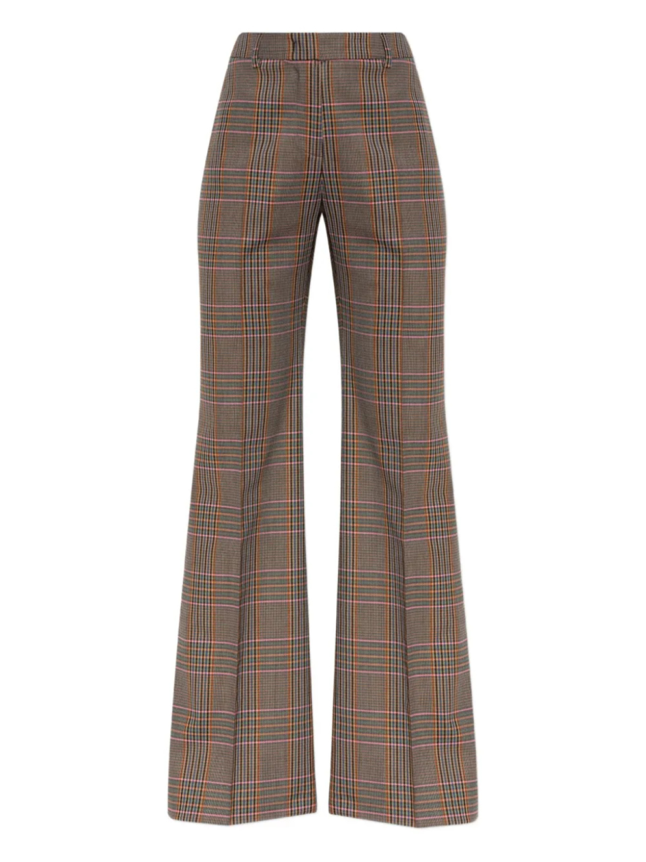 

Расклешенные брюки в клетку ETRO, коричневый