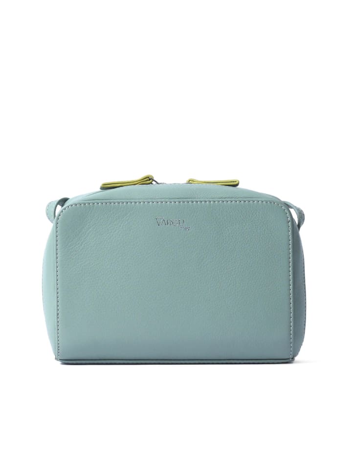 

Кожаная сумка через плечо Loreen 1 мятно-зеленого цвета VARGU