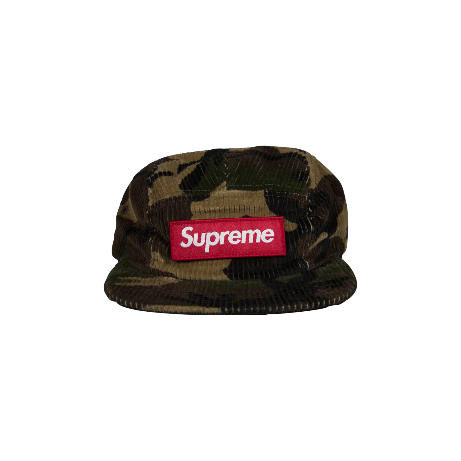 

Вельветовая кепка Supreme Camo Woodland Camo