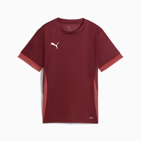 Футболка для больших детей Teamgoal Puma, красный — фото 4