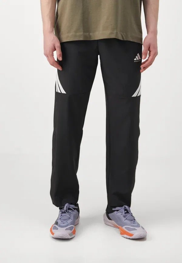Спортивные штаны Crazylite Adidas Performance, черно-белые — фото 4