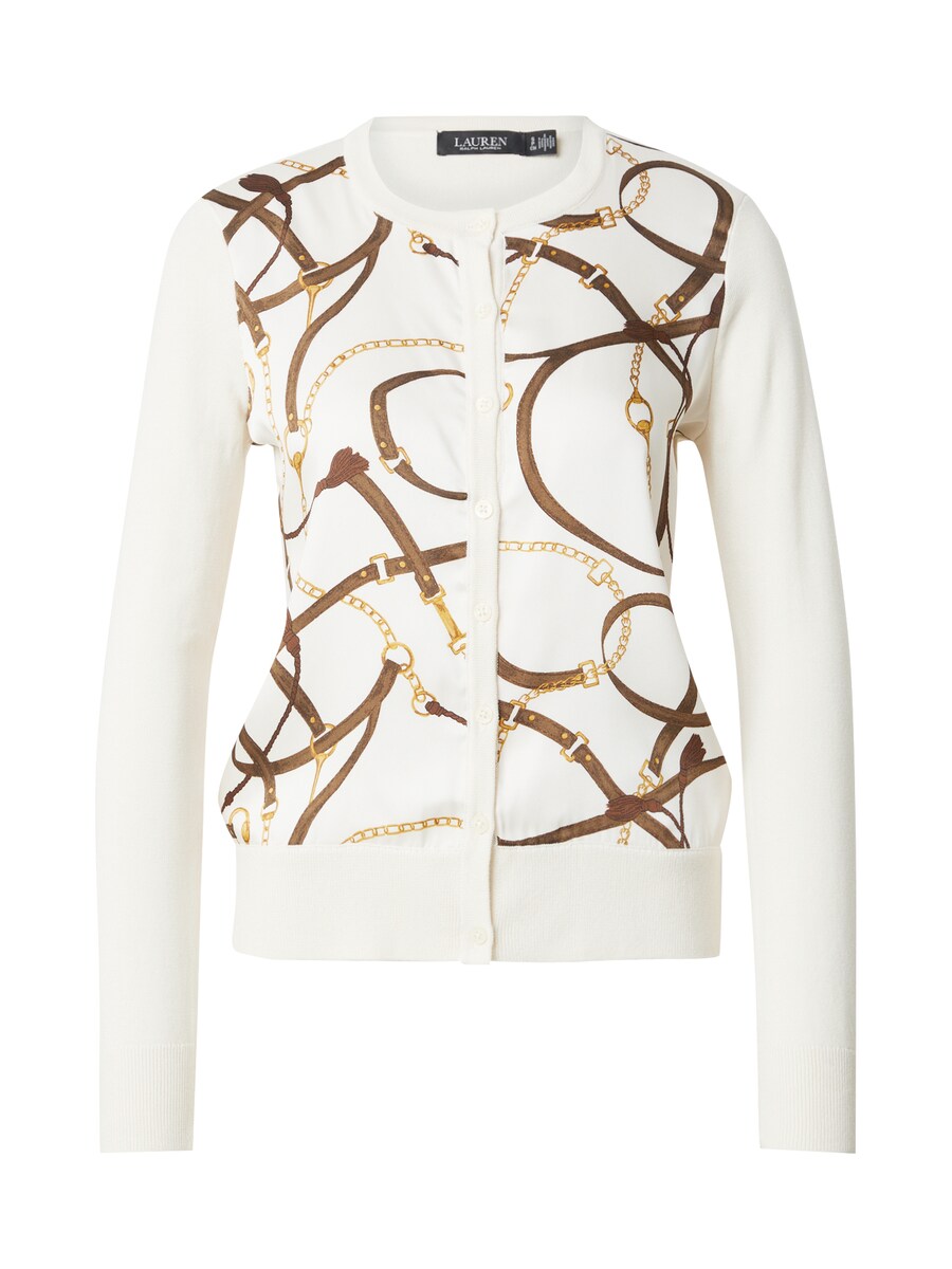 

Вязаный кардиган Lauren Ralph Lauren, кремовый