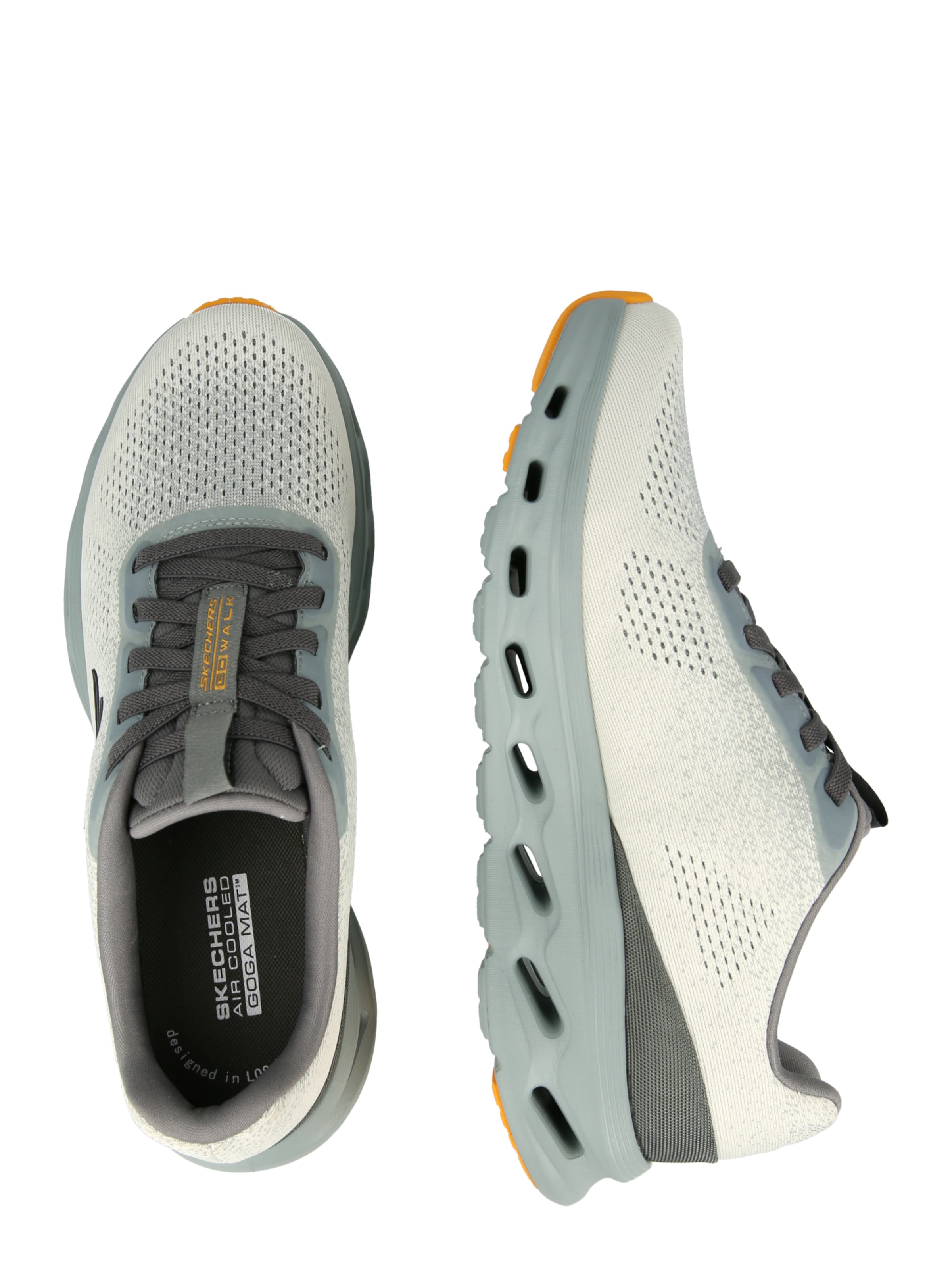 SKECHERS Кроссовки 'Go Walk Glide-Step 2.0- Vic' в пастельно-зеленом цвете — фото 2