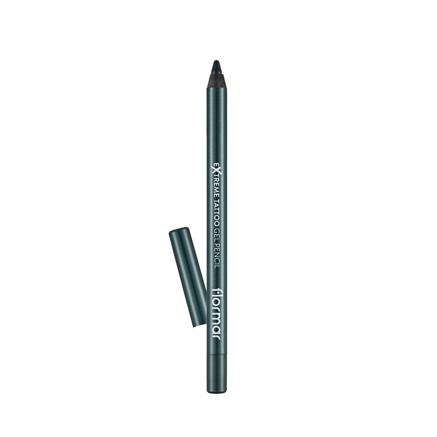

Подводка для глаз extreme tattoo gel pencil 04 intense blue Flormar, deep green, вес 1.2 гр.