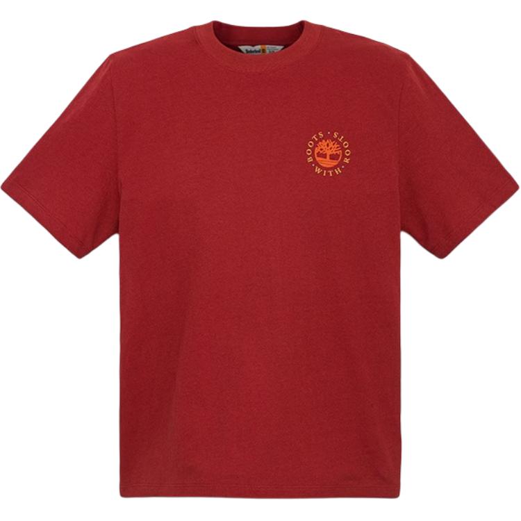 

Timberland Футболка унисекс красная, Красный, Timberland Футболка унисекс красная