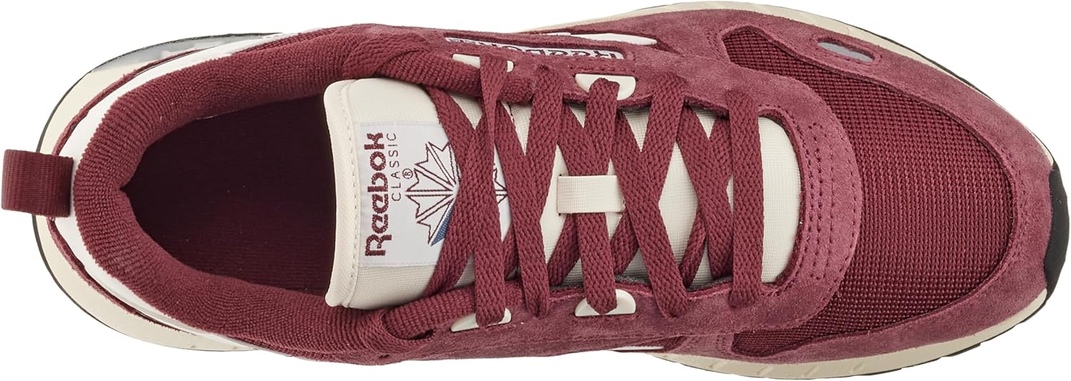 Кроссовки Reebok Unisex-Adult Classic Leather Hexalite, бордовый — фото 3