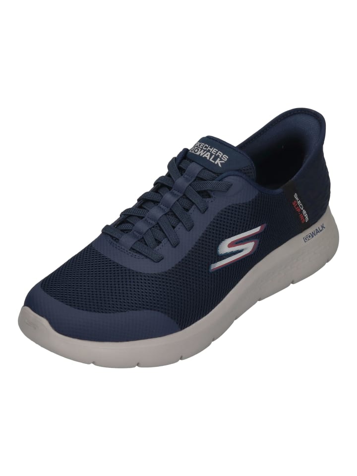 

Кроссовки на шнуровке Skechers, синий