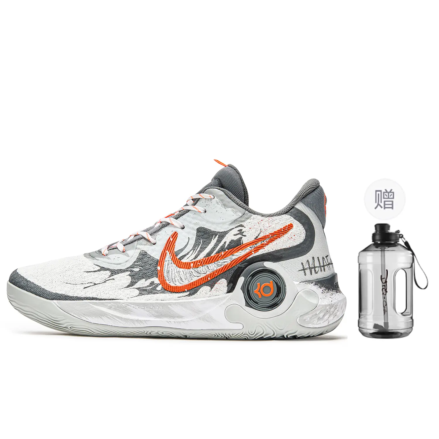 

Баскетбольные кроссовки KD Trey 5 IX Basketball Shoes Unisex Mid-Top Gray Nike