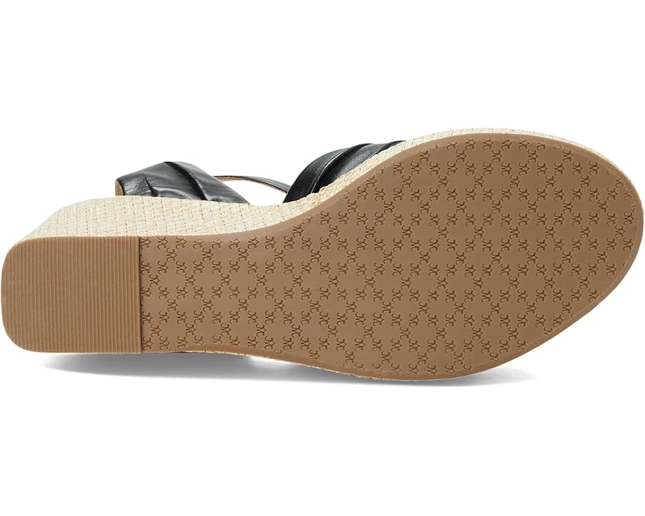 Туфли Johnston & Murphy Marcia Cross-Band Sandal, черный — фото 3