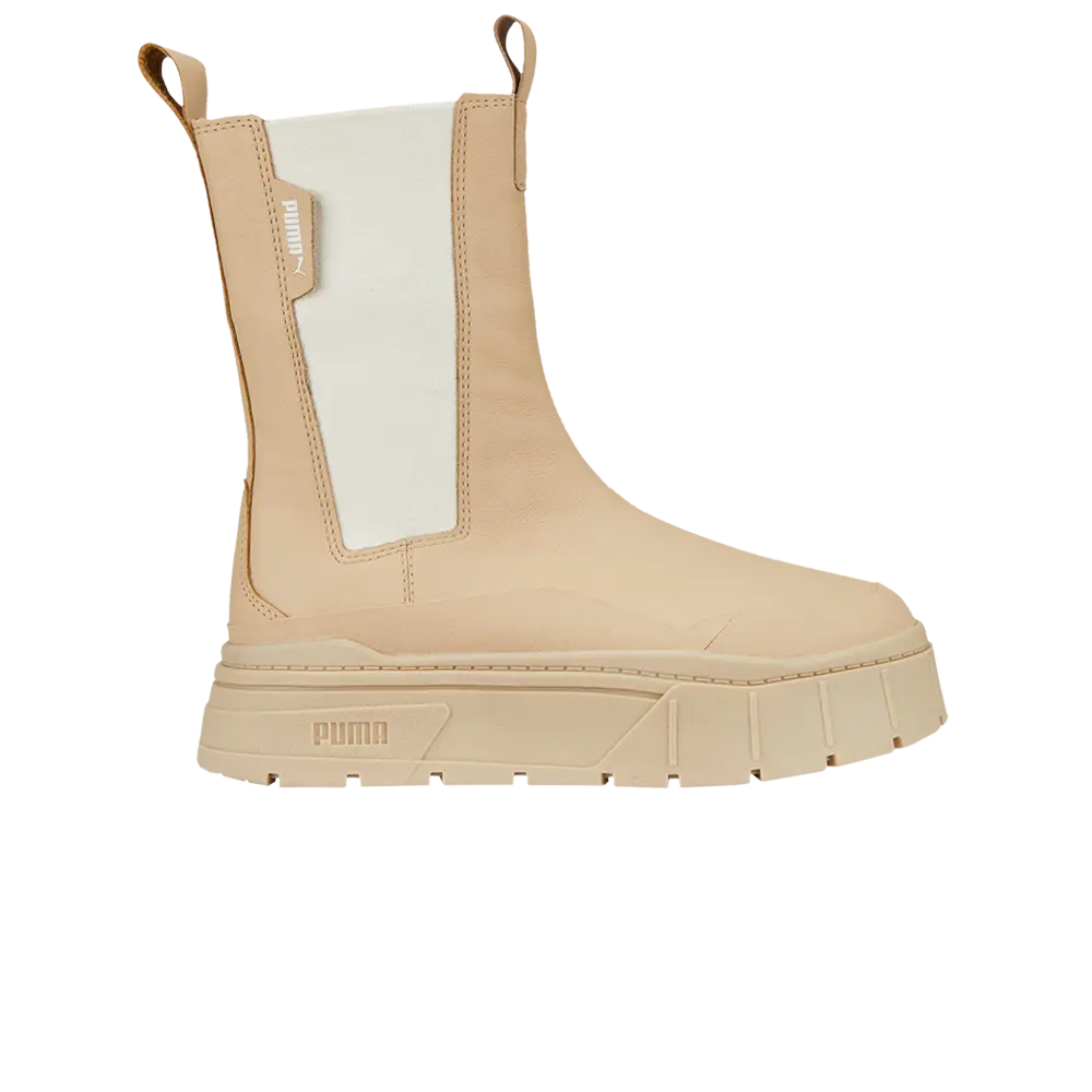 

Кроссовки Wmns Mayze Stack Chelsea Boot Puma, кремовый, Бежевый, Кроссовки Wmns Mayze Stack Chelsea Boot Puma, кремовый