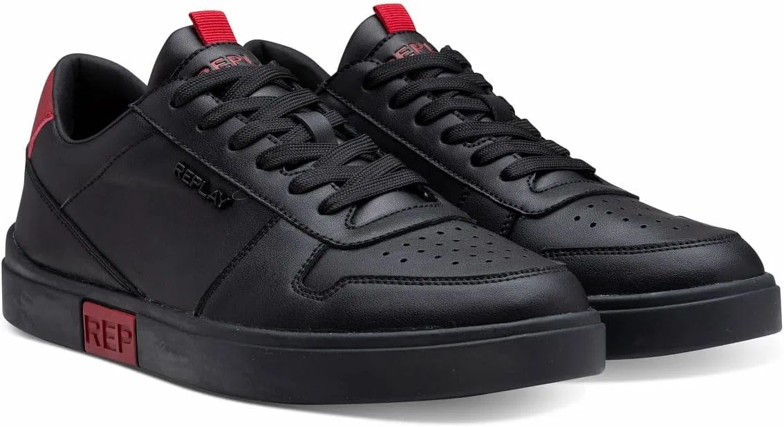 Мужские кроссовки Replay Gmz3p .000.c0008l, Black Red 178