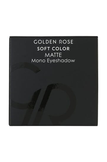 Матовые тени для век 01, 2,3 г Golden Rose, Matte Mono Eyeshadow — фото 2
