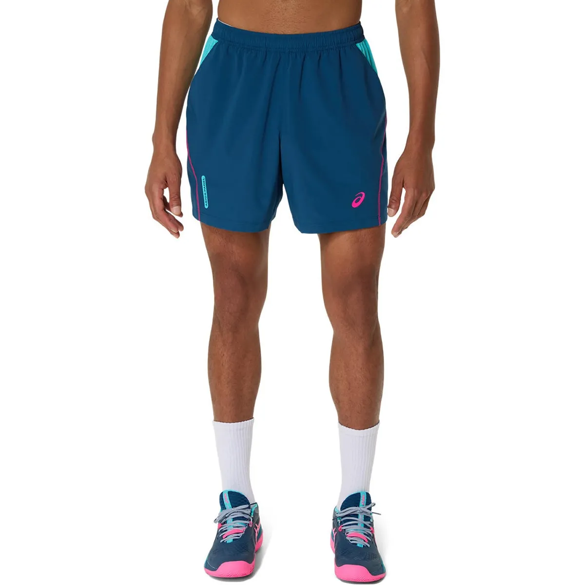 

Мужской PADEL COURT 7IN Короткие шорты Asics, синий