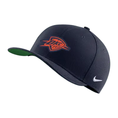 

Бейсболка Nike Oklahoma City Thunder City Edition NBA Swoosh Flex Cap, темно-синий