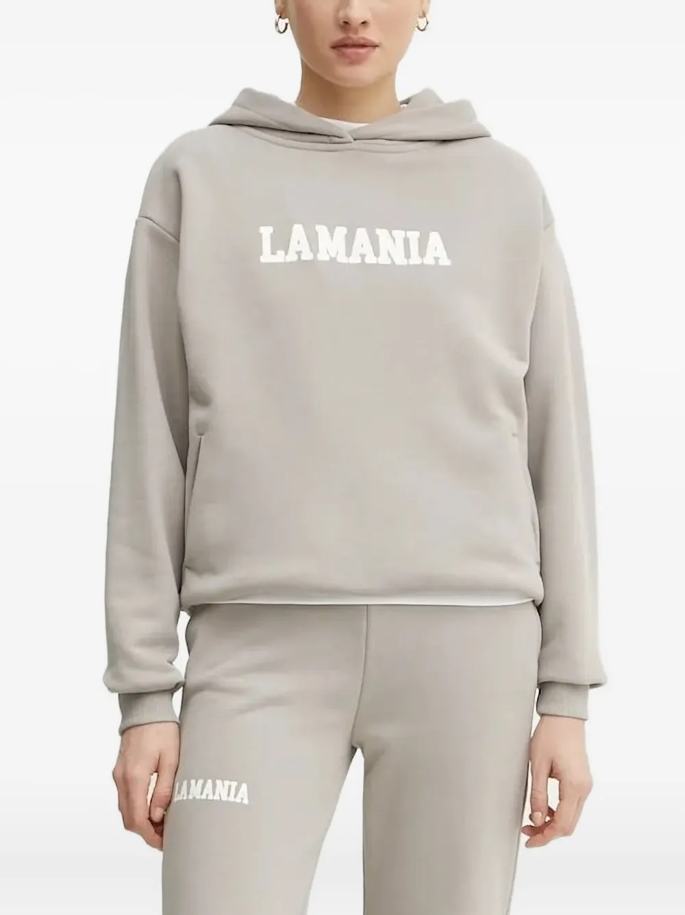 

Толстовка с логотипом La Mania, серый