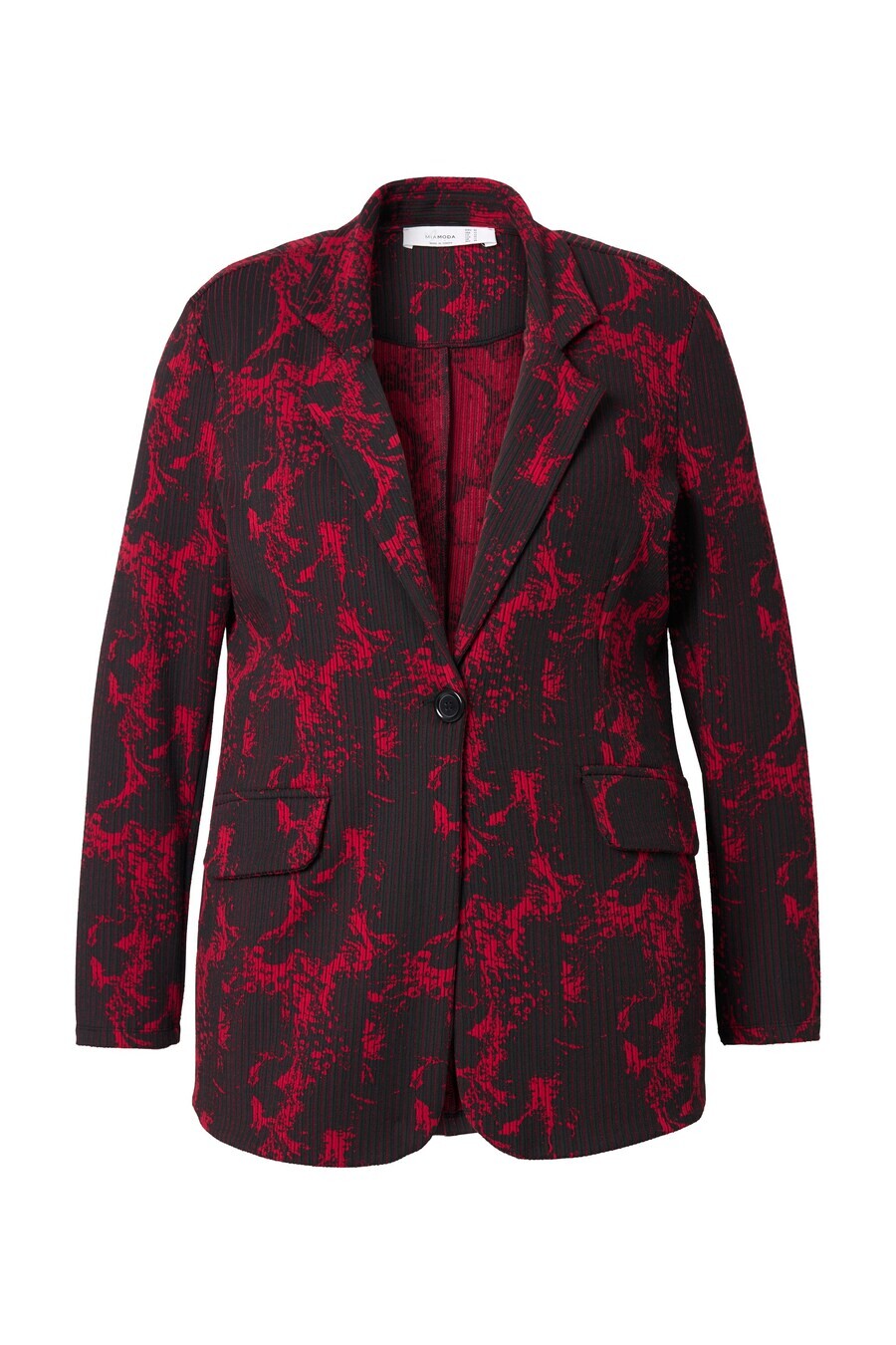 

Классический блейзер MIAMODA Blazer, цвет red/black