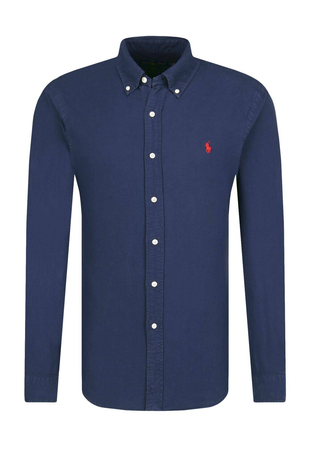 

Рубашка POLO RALPH LAUREN slim fit, темно-синий